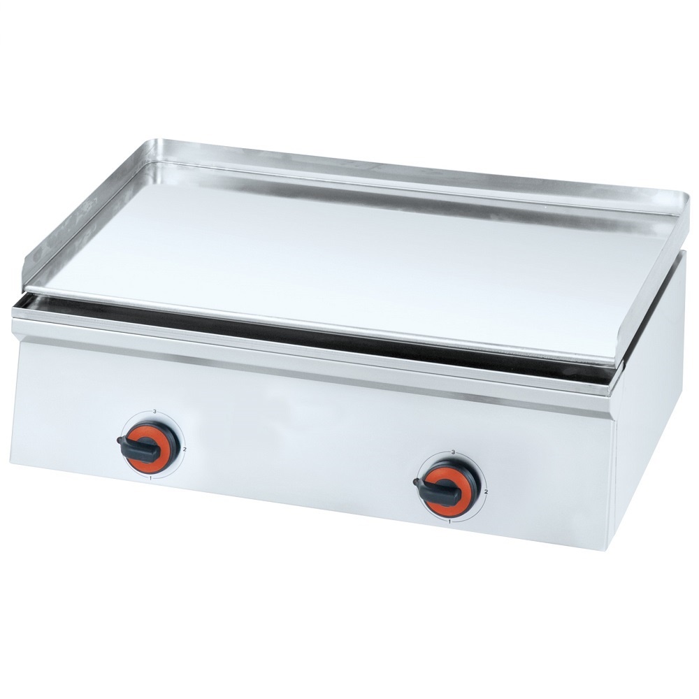 Electric hard chrome hot plate 12 mm smooth table top - 800x450x240 mm - 4000 W 230/1V - 4444EM10 Eu