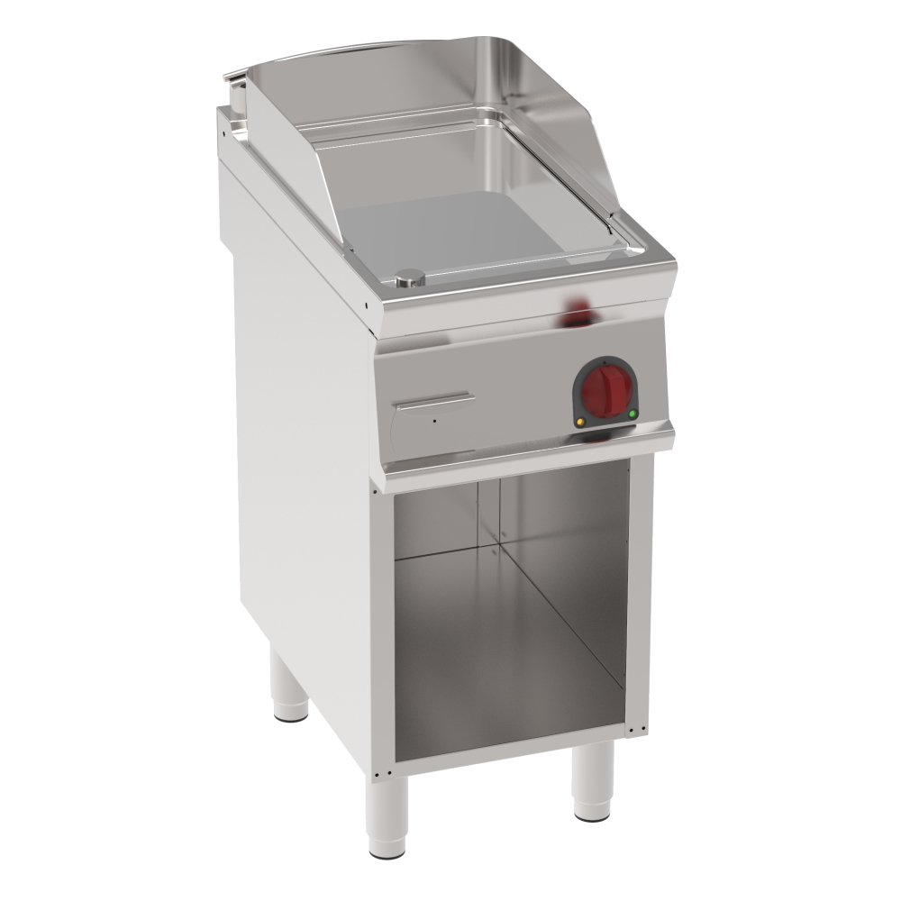 Electric hard chrome hot plate 15 mm smooth on open support - 400x700x900 mm - 3900 W 400/3V - 36930