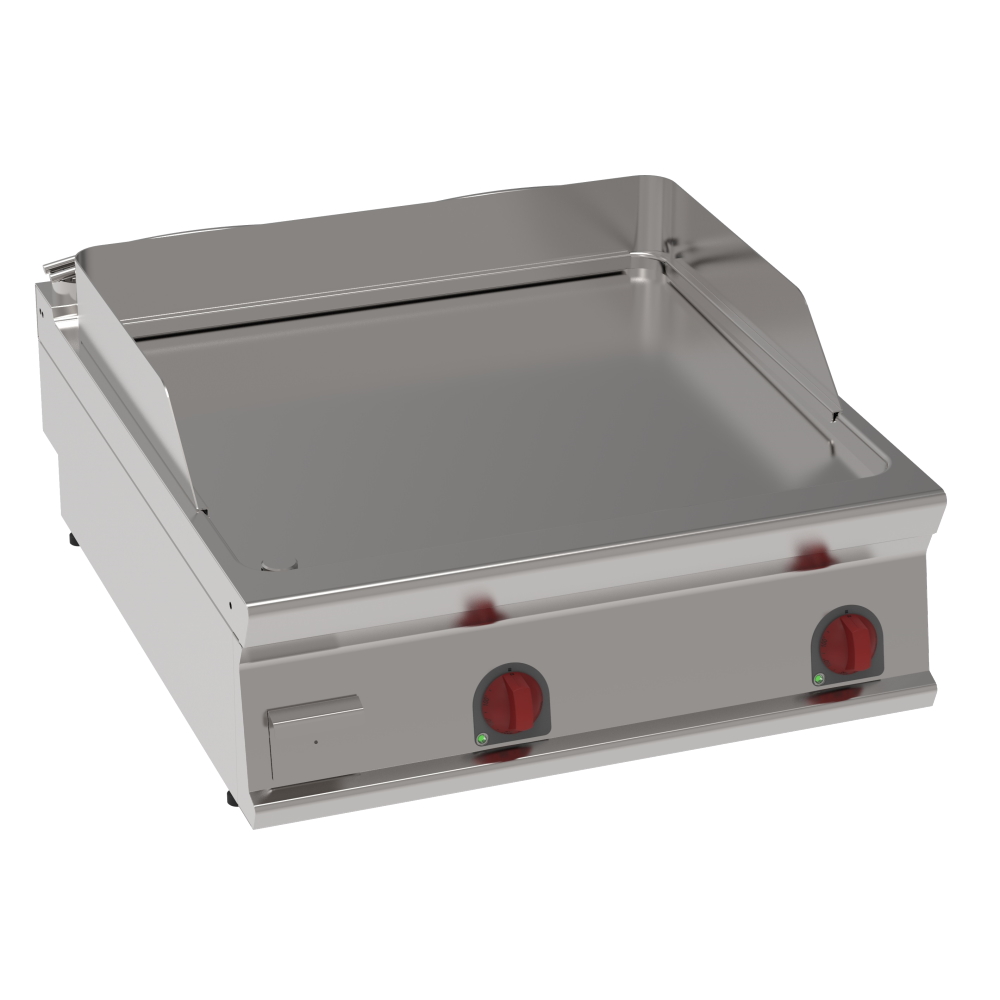 Electric iron hot plate 15 mm  smooth table top - 800x900x280 mm - 12000 W 400/3V - 36950613 Eurast