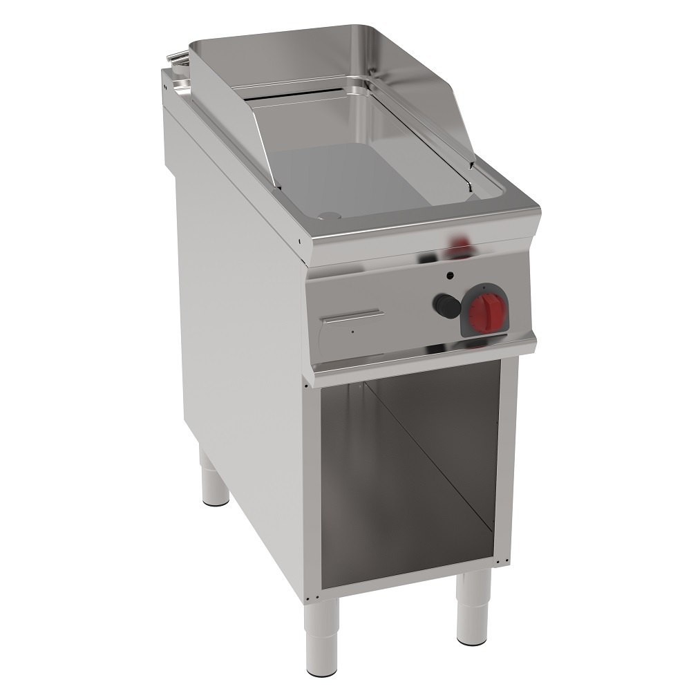 Electric hard chrome hot plate 15 mm smooth on open support - 400x900x900 mm - 6000 W 400/3V - 36960