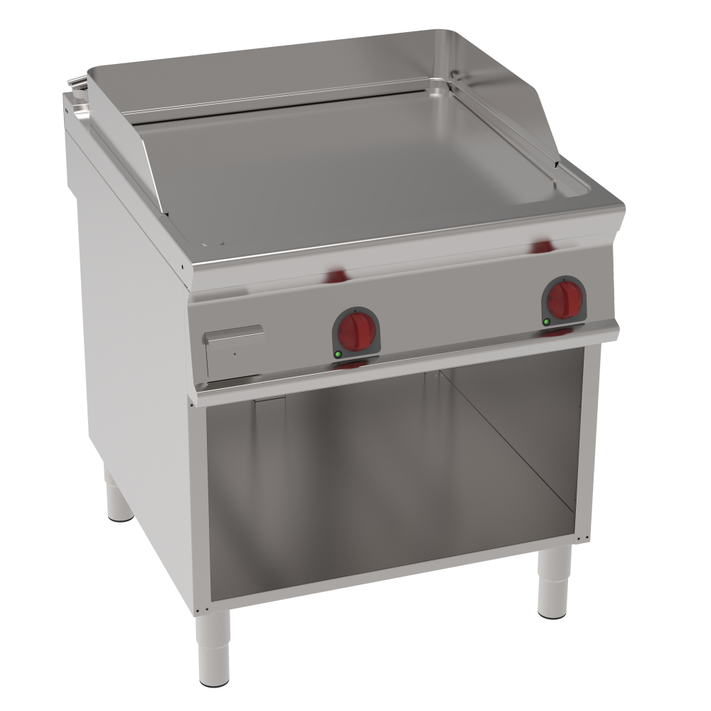 Electric iron hot plate 15 mm  smooth on open support - 800x900x900 mm - 12000 W 400/3V - 36170613 E