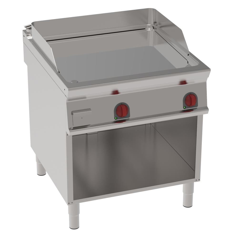 Electric hard chrome hot plate 15 mm smooth on open support - 800x900x900 mm - 12000 W 400/3V - 3657