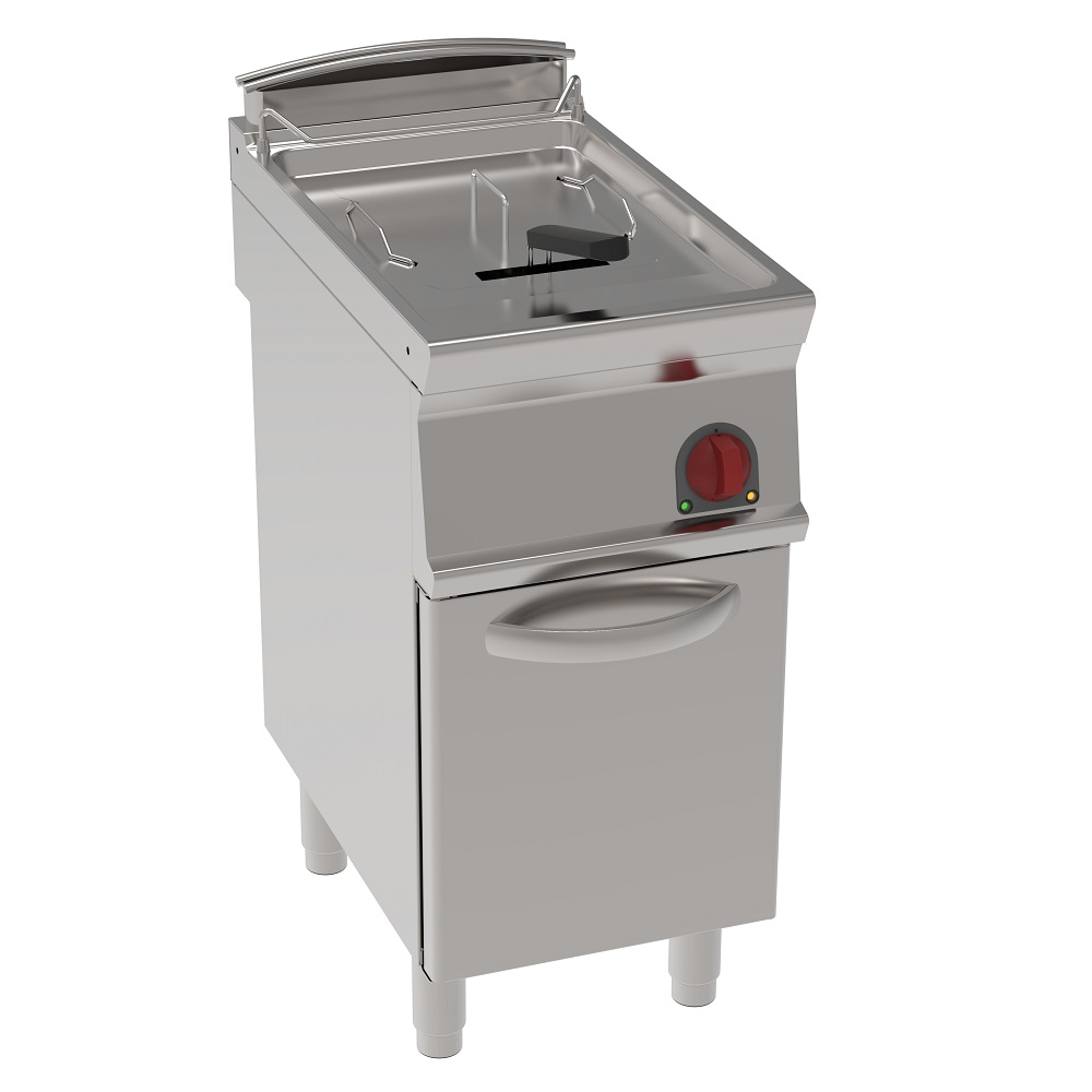 Electric fryer 15 liters on support - 400x700x900 mm - 12000 W 400/3V - 39550617 Eurast