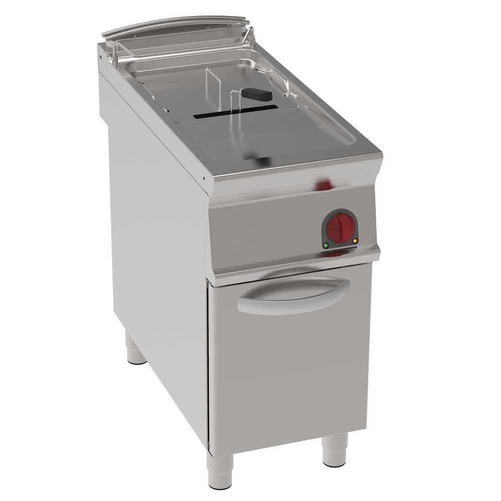 Electric fryer 25 liters on support - 400x900x900 mm - 20000 W 400/3V - 39580613 Eurast