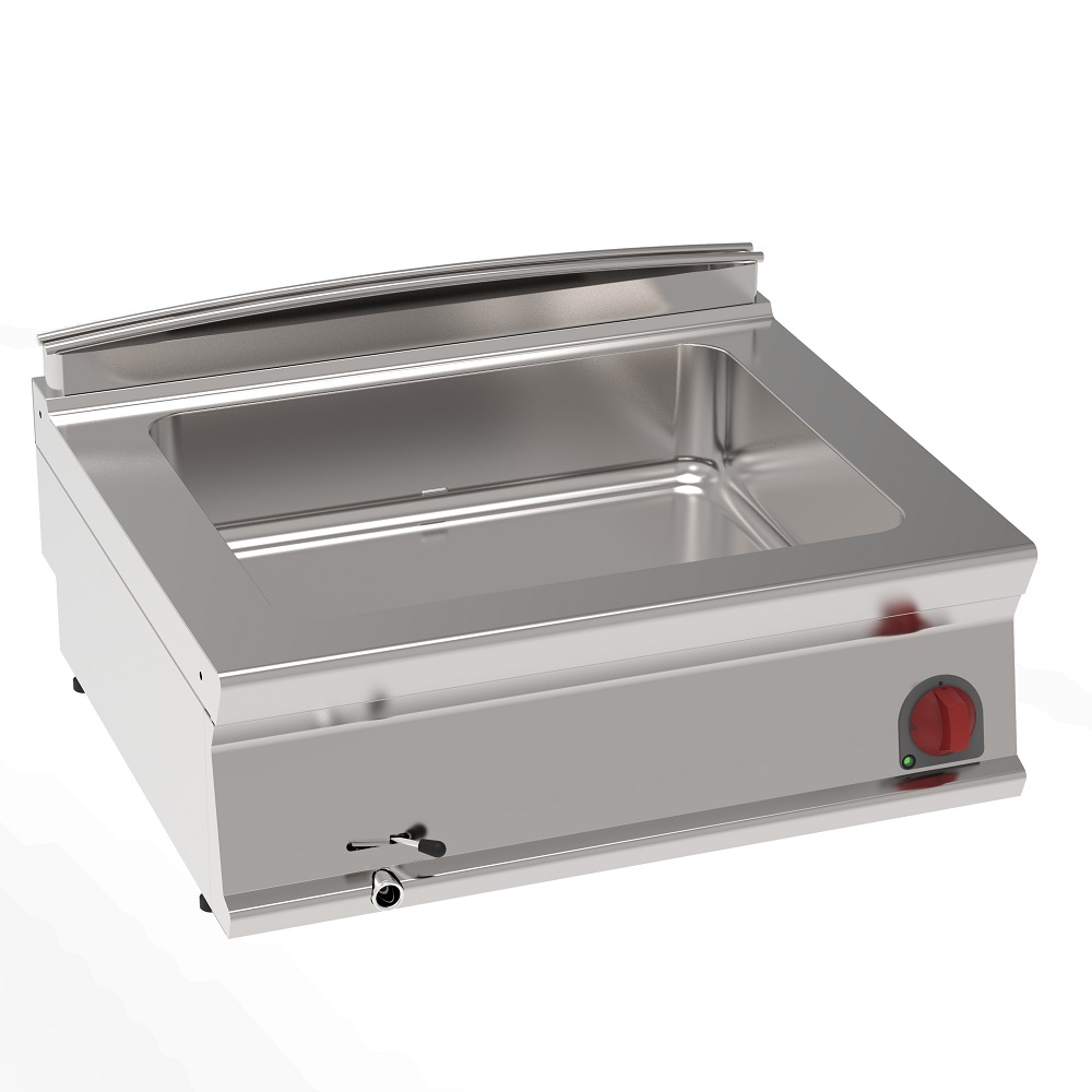 Electric bain marie gn 2/1 on table top - 800x700x280 mm - 2600 W 230/1V - 37720617 Eurast
