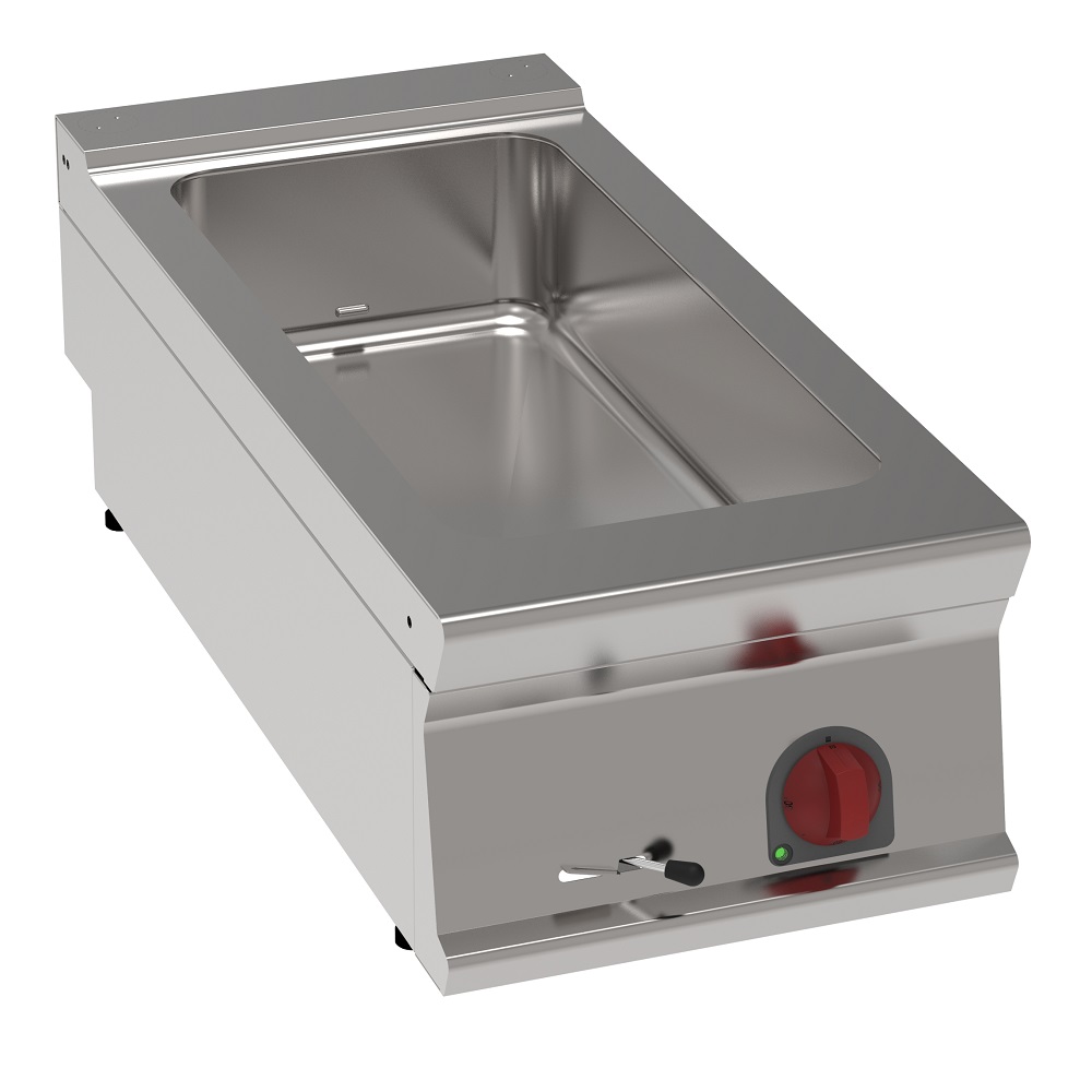 Electric bain-marie 4 gn 1/3 on table top - 400x900x280 mm - 3000 W 400/3V - 37540613 Eurast
