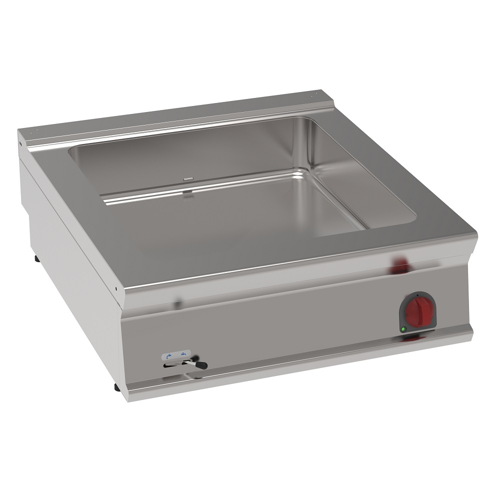Electric bain-marie 8 gn 1/3 on table top - 800x900x280 mm - 4500 W 400/3V - 37740613 Eurast
