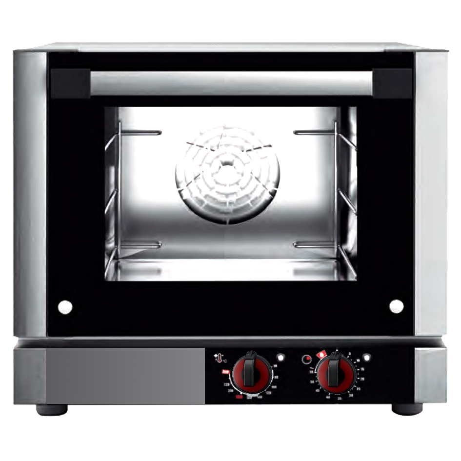 Electric convection oven dir. 3 gn 1/2 or trays 340x240 - 500x560x460 mm - 2500 W 230/1V - 41025017 