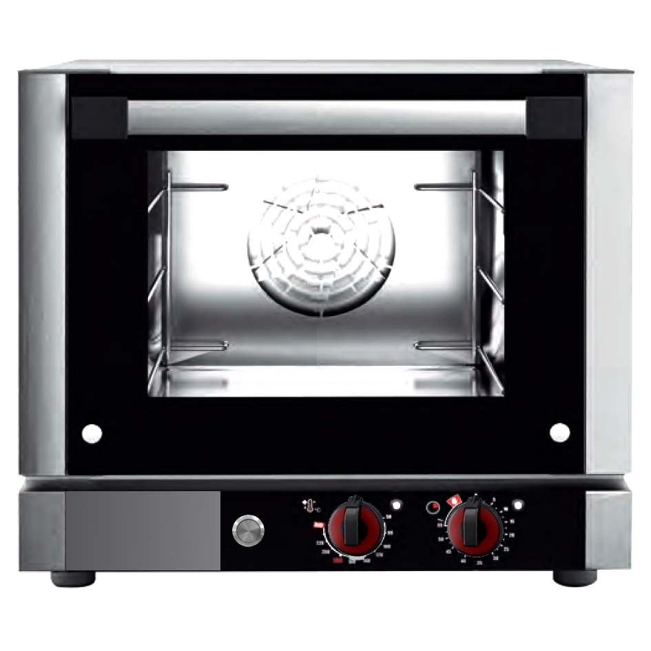 Electric convection oven dir. 3 gn 1/2 or trays 340x240 - 500x560x460 mm - 2500 W 230/1V - 41125017 