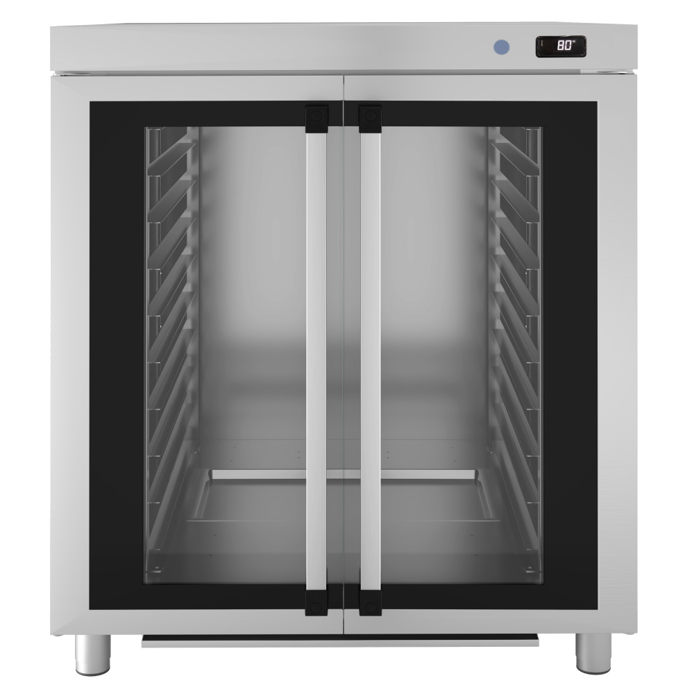 Hot or fermentation cabinet 20 racks 600x400 or 10 racks 600x800 - 880x935x1100 mm - 1400 W 230/1V -