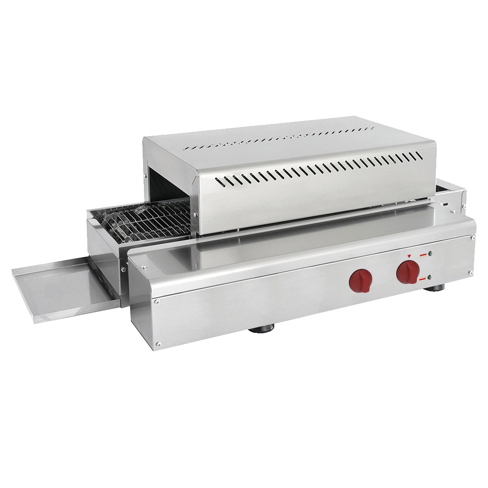 Electric ribbon bread toaster for bread - 750x420x250 mm - 3000 W 230/1V - 43616017 Eurast