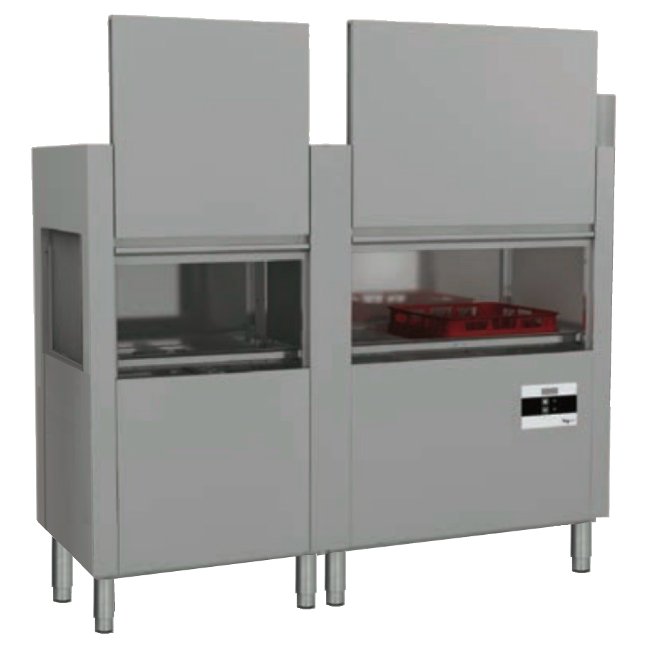 Washing tunnel pre-wash, wash and rinse module - 1968x770x1620 mm - 29500 W 400/3V - 28EDC201 Eurast