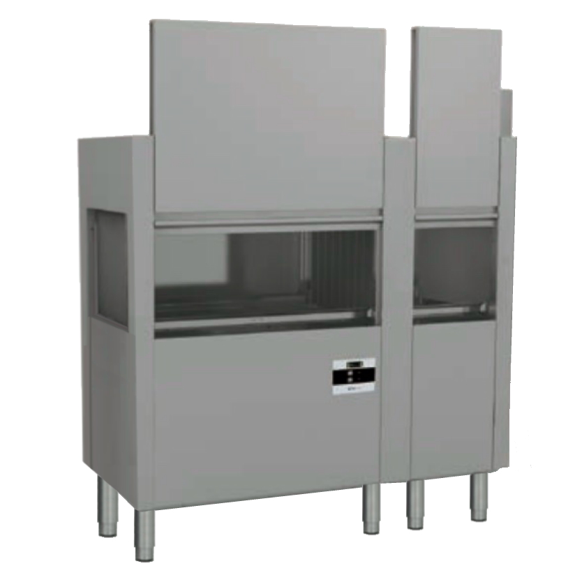 Washing tunnel multiple wash and rinse module - 1700x770x1620 mm - 30500 W 400/3V - 28TDC112 Eurast