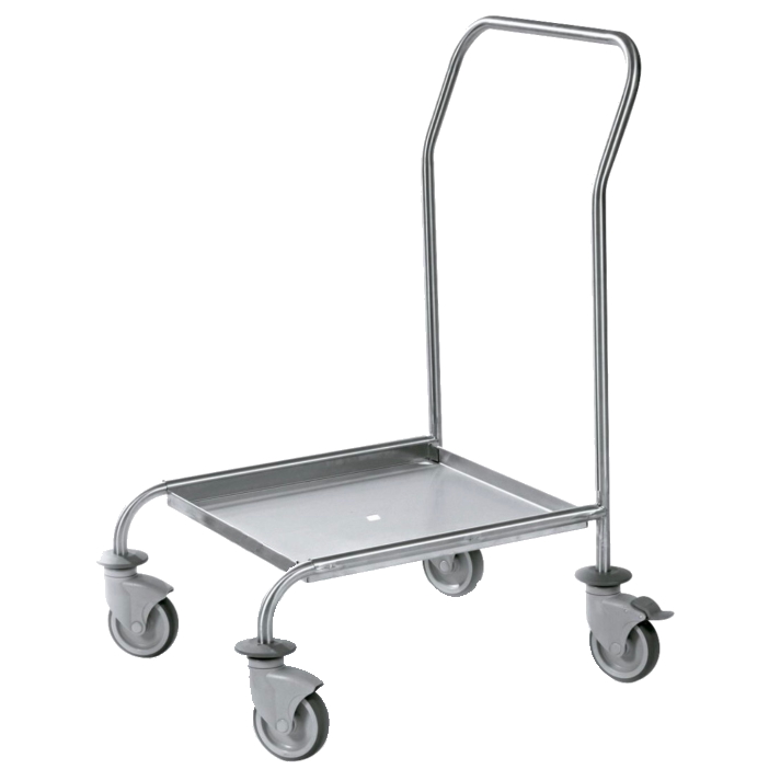 Carro para apilar cestas de 500x500 mm (con asa) 730x630x1050 mm