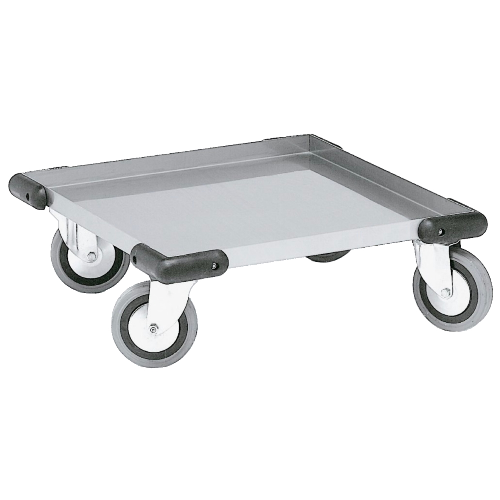 Carro para apilar cestas de 500x500 mm (sin asa) 520x520x250 mm