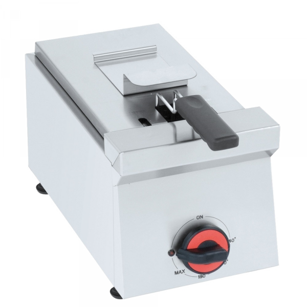 Electric fryer 5 liters tabletop - 175x485x270 mm - 3000 W 230/1V - 42053564 Eurast