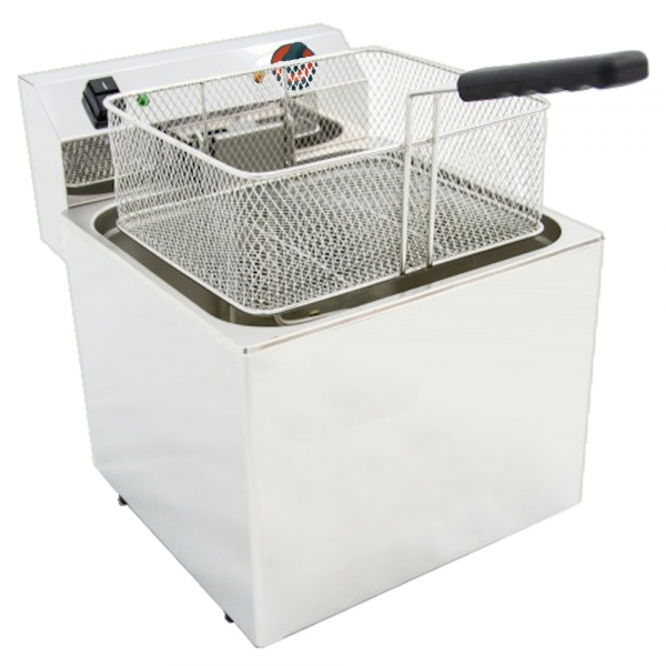Electric fryer 12 liters tabletop - 355x495x325 mm - 4500 W 230/1V - 4412210V Eurast