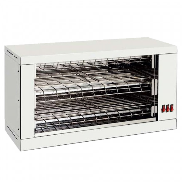 Electric toaster 2 shelves de 520 x 200 - 690x290x370 mm - 3600 W 230/1V - 4302REPU Eurast