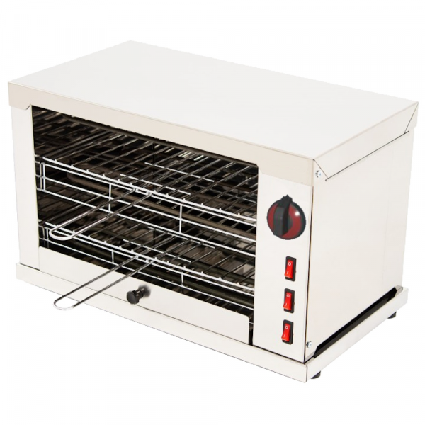 Electric toaster 2 shelves de 370 x 260 - 510x280x330 mm - 3500 W 230/1V - 4302T0UD Eurast