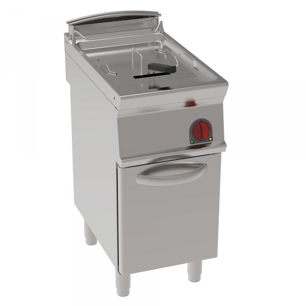 Electric fryer 20 liters on support - 400x700x900 mm - 16500 W 400/3V - 39750617 Eurast