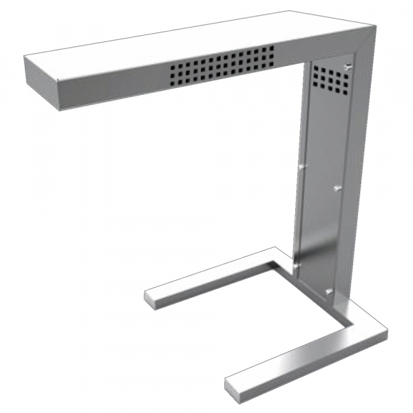 Hot screen on table top - 320x500x500 mm - 300 W 230/1V - 1101CM1P Eurast