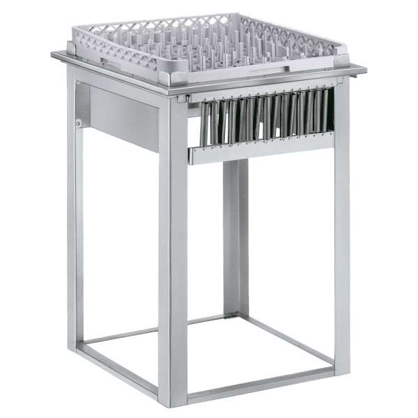 Dispensador nivel constante drop-in para 7 cestas con vasos 590x590x750 mm