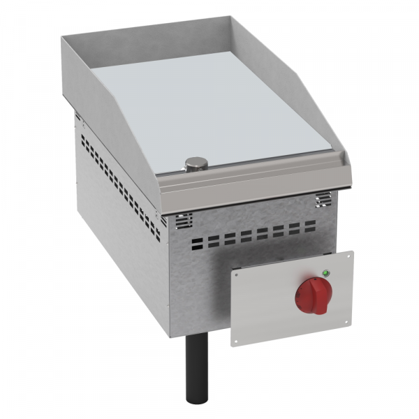 Electric frytop drop-in smooth surface (cd) - 350x600x210 mm - 3900 W 230/1V - 12610631 Eurast