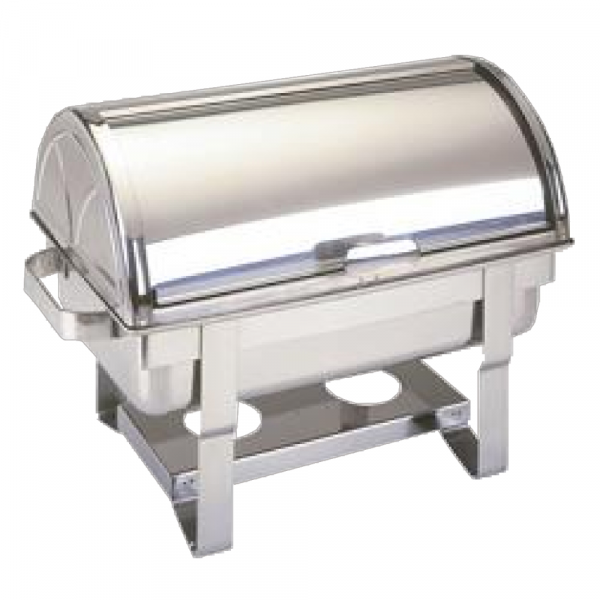 Chafing dish gn 1/1 with foldable lid - 650x380x390 mm - 11303000 Eurast