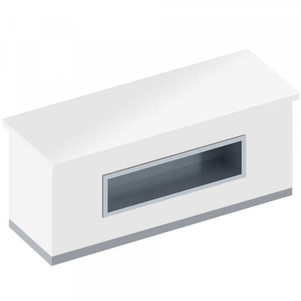 Neutral buffet ww finish - 1650x850x900 mm - 11246WW0 Eurast