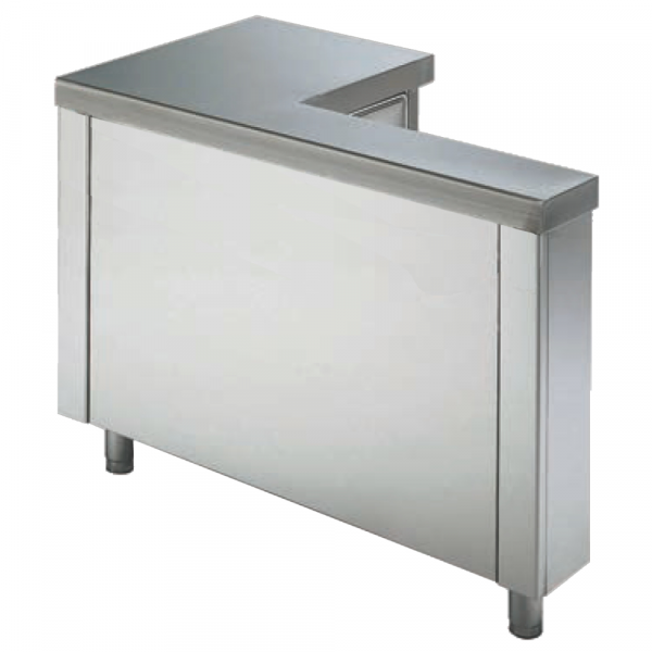 Self-service box furniture right with 1 drawer - 1200x700x850 mm - 10584300 Eurast