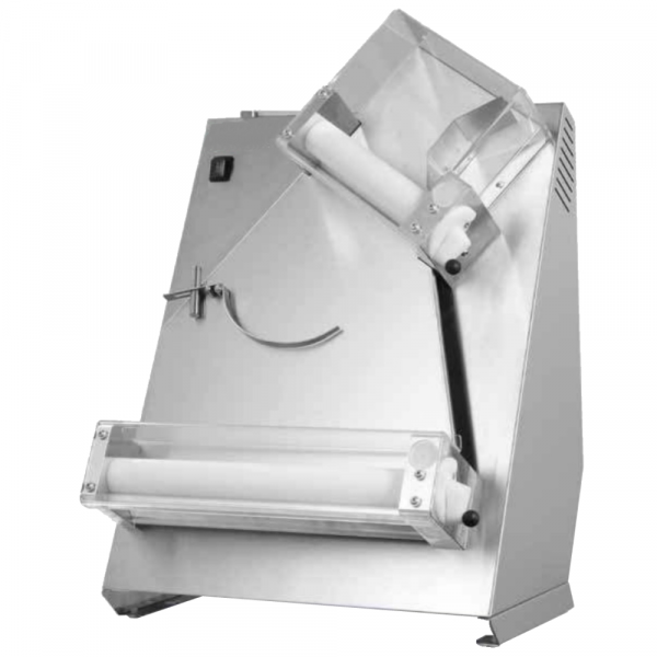 Pizza dough former diameter 260-400 with pedal - 550x365x750 mm - 370 W 230/1V - 55140R1P Eurast